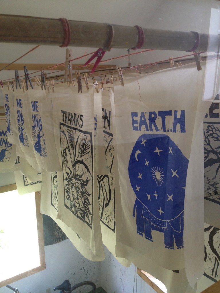 Bread & Puppet Printshop Internship: Week 3