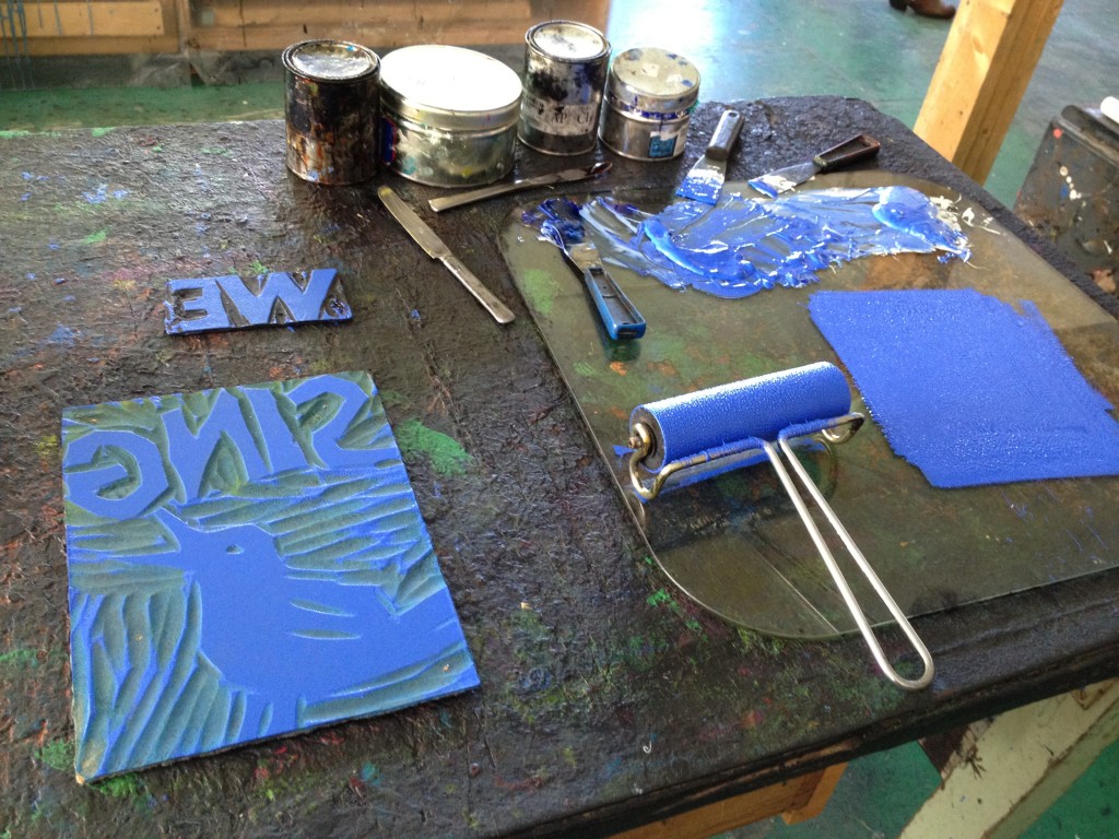 Bread & Puppet Printshop Internship: Week 3